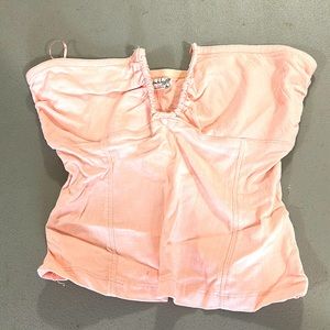 NWT Free People “Intimately” Crop Top in “Peach Mist” 💖